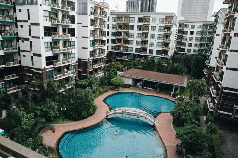 Condo for rent, Summer Garden, brand new room, fully furnished, can stay for the whole family, rent now!!