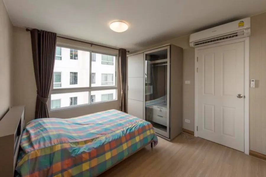 Plum Condo for rent, Phahon Yothin 89, corner room, comfortable view, fully furnished, electrical appliances You can just come in.