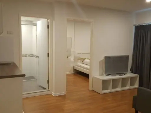 Condo for rent, Lumpini Place Bangna Km.3, furniture with electrical appliances, good location, can't miss it!!
