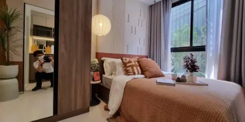 ขายดาวน์ นิว คอร์ คูคต สเตชัน ชั้น 3 วิวเห็น BTS พร้อมFully Furnished จองด่วนๆ ห้ามพลาด