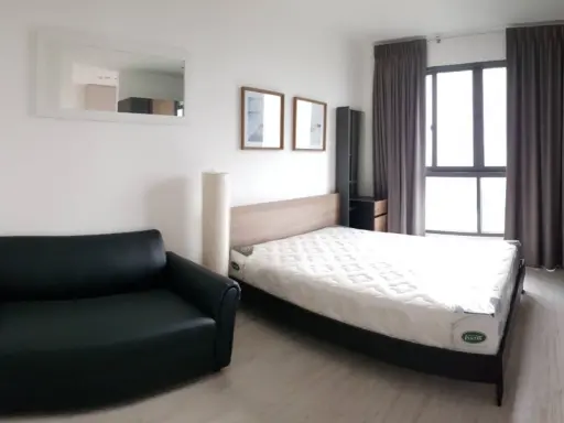 Condo for rent, Ideo Mobi Sukhumvit Eastgate, beautiful room, fully furnished, ready to move in, convenient to travel, urgently grab images