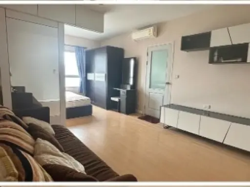 Sell 624 Condolette Ladprao, fully furnished room full wallpaper You can't reserve it anymore.