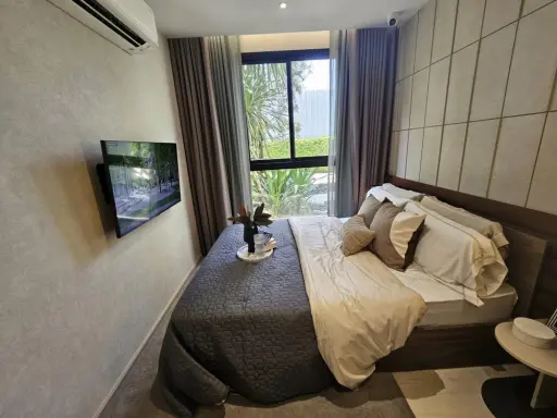 ขายดาวน์ นิว คอร์ คูคต สเตชัน ตึก C ชั้น 3 วิวสวน Fully Furnished รีบจองเป็นเจ้าของเลยจ้า