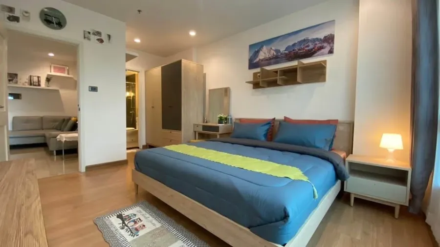 For sale Supalai Wellington 2, spacious and comfortable room, fully furnished, ready to move in. Book now, don't hesitate.