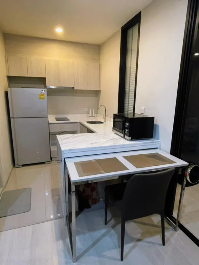 Condo for rent Life Asoke, beautiful room, clean, fully furnished, do not miss