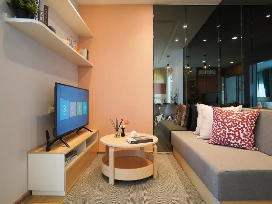 Down payment for sale, Sena Kit Bangna - Km.29, 5th floor, not very high, separate rooms, open view, interested, hurry and book now.