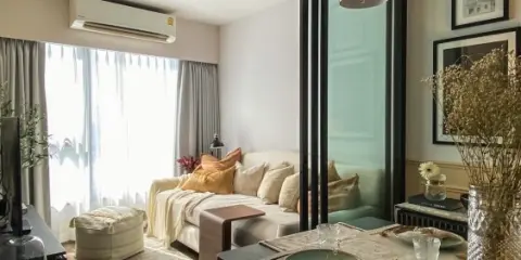 FOR RENT LIFE LADPRAO Valley ชั้น 22 One bed plus ห้องแต่งสวย สไตล์โมเดิร์น รีบจับจองเลยจร้า