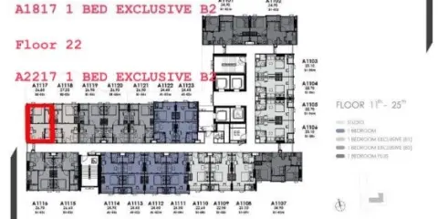 ขายใบจอง โมดิซ อาวองการ์ด ชั้น 18 ห้อง A1817 โครงการดี ทำเลน่าอยู่ จองเลย อย่ารอช้า