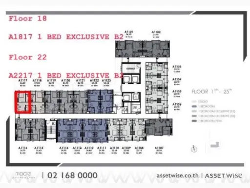 ขายใบจอง โมดิซ อาวองการ์ด ชั้น 18 ห้อง A1817 โครงการดี ทำเลน่าอยู่ จองเลย อย่ารอช้า