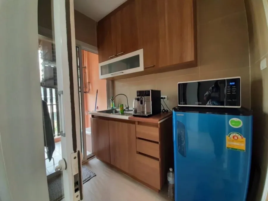 ให้เช่า Happy Condo Ladprao101 ย่านลาดพร้าว ใกล้ศูนย์การค้าหลายแห่ง บิ้วอิน เฟอร์นิเจอร์ครบ ชัวร์!!