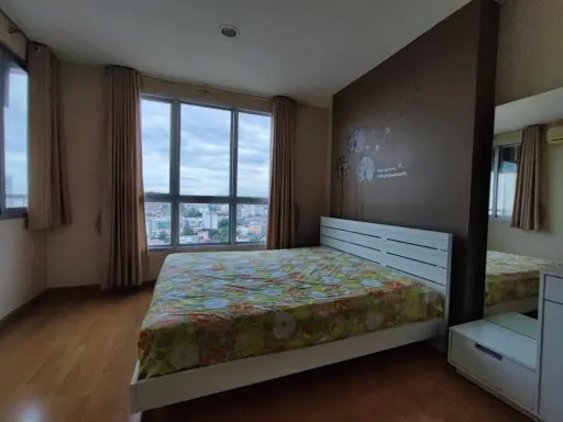 For rent, Life @ Ratchada (Ladprao 36), 16th floor, high floor, Private, beautiful view, spacious room, comfortable, book now.