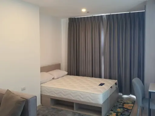 For rent, Elio Sathorn-Wutthakat, high floor, beautiful view, corner room, privacy, worth this much, can't be reserved anymore.