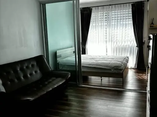For sale: A Space ME Sukhumvit 77, room size 28.5 sq m., 5th floor, located in a prime location, don't miss it.