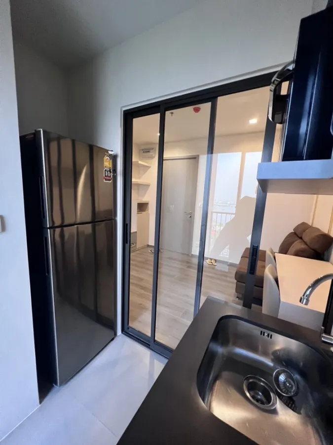Condo for rent, sale, The Politan Aqua, beautiful decorated room, elegant style Great built-in, fully furnished, don't miss it.