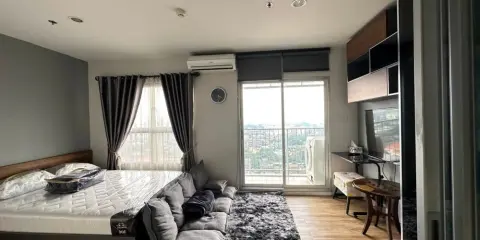 ขาย ให้เช่า ISSI Condo Suksawat 1 ห้องนอน 1 ห้องน้ำ ตกแต่งคุมโทน เฟอร์ครบครัน จองเลย