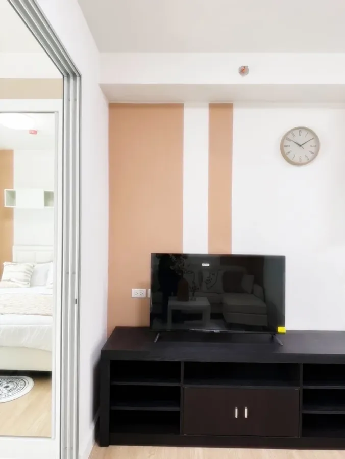For rent!! Condo A Space Me Bangna, 6th floor, beautiful room, ready to move in, good price, hurry up and book now!!