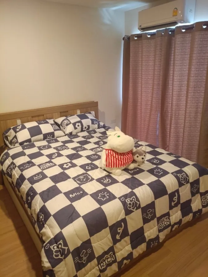 For rent, Lumpini Ville Chaengwattana-Pak Kret Station, room ready to move in. Complete in one place Just come and move in.