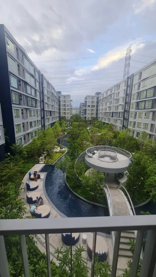 For rent: Cave Town Island, 4th floor, garden view and full length pool, rare view, complete with electrical appliances, urgent