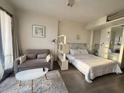 For rent, Saire Wongamat, ready to move in, complete in one place, just bring one suitcase and you can move in right away, don't miss out.