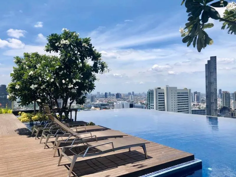 ให้เช่า Urbano Absolute สาทร-ตากสิน ห้องตกแต่งสวย เห็นวิวแม่น้ำเจ้าพระยา+iconsiam พร้อมอยู่