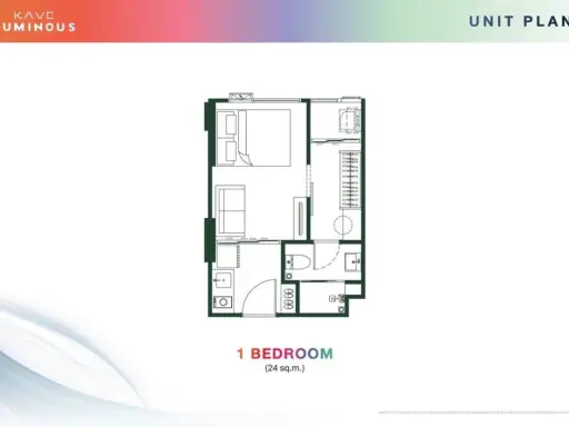 Down payment sale Kave Luminous Bangmod, 7th floor, outside view, good project, good location, reserve now.