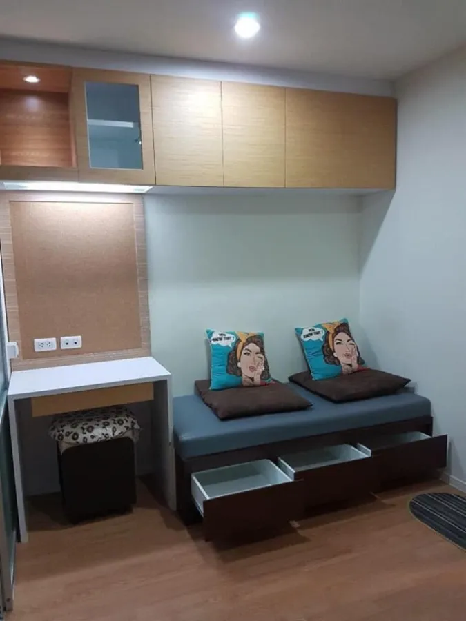 Sell/rent Lumpini Ville Prachachuen-Phongphet 2 rooms are very nice Built-in furniture in the whole room. Great price. Book now.