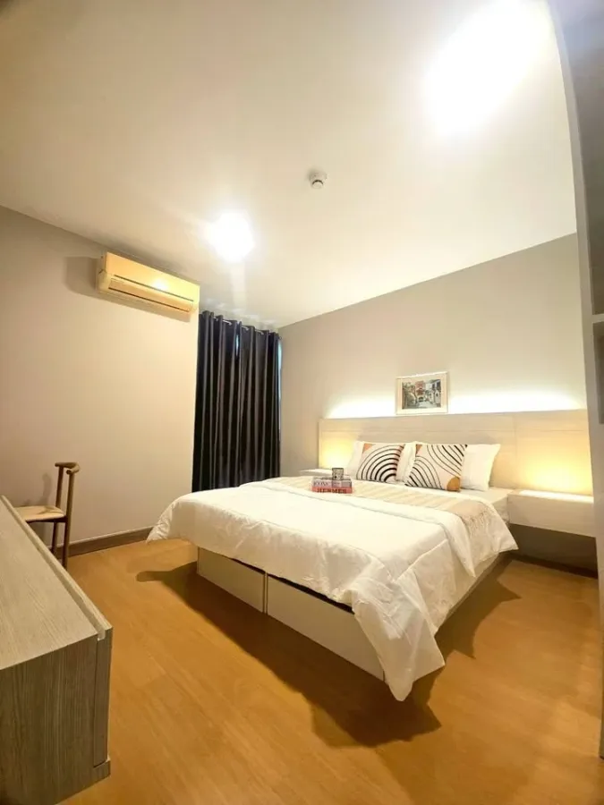 ขาย ให้เช่า Metro sky Ratchada ห้องตกแต่งแบบเรียบง่าย ด้วยเฟอร์นิเจอร์อย่างดี มาแต่ตัวเข้าอยู่ได้เลย
