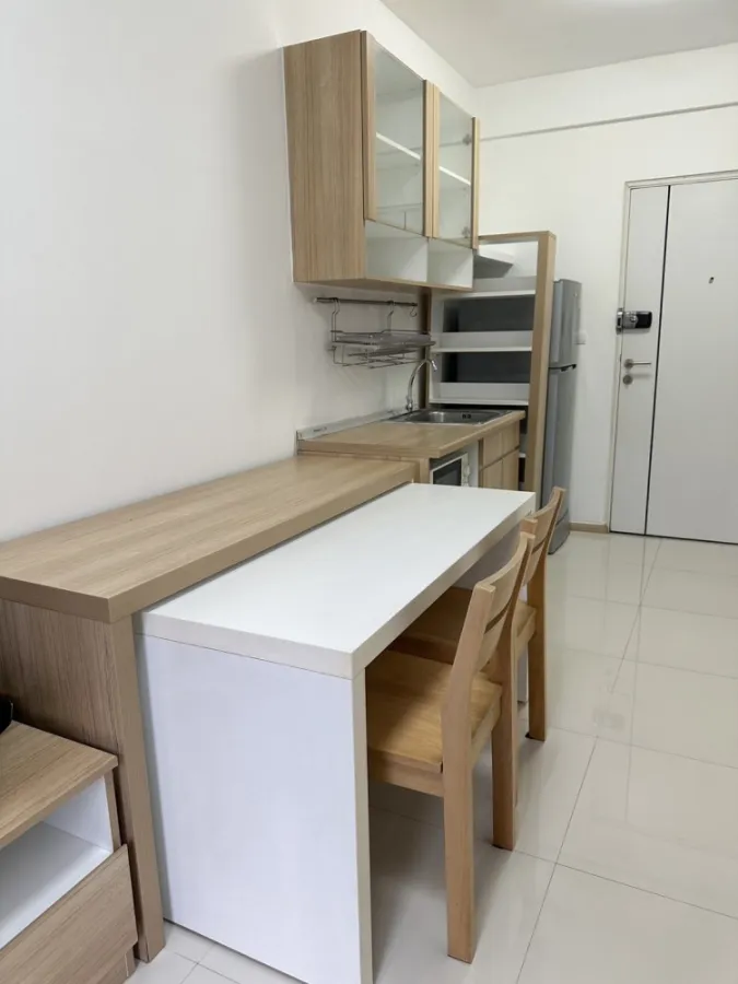 For rent!! Condo A Space Play Ratchada-Sutthisan, 6th floor, Building A, garden view, beautiful room, Renovate all new rooms!!