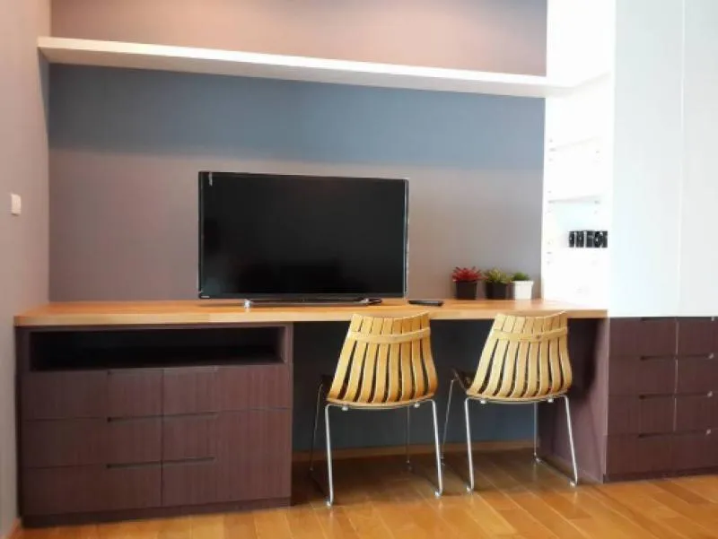 Condo for rent, Abstracts Phahon Yothin Park, 38 sq.m., 33rd floor, 1 bedroom, 1 bathroom, fully furnished, built-in, brand new.