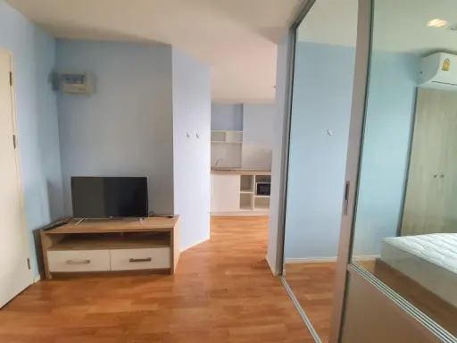 For rent, Lumpini Park Petchkasem 98, 8th floor, fully furnished + electrical appliances! Let's go quickly. Let me tell you first. Hurry up. Hurry up.
