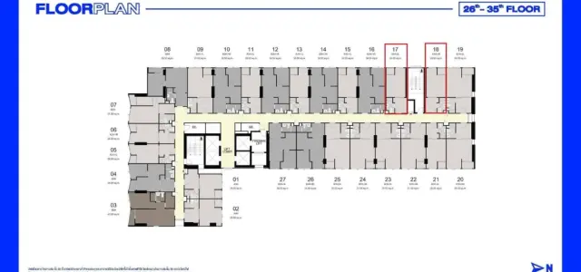 ขายดาวน์ IDEO Ramkhamhaeng - Lam Sali Station ห้องอยู่ชั้น 20 สูงมากๆ ติดบันไดหนีไฟ และติดเพื่อนบ้านแค่ด้านเดียว พลาดแล้วจะเสียใจ images
