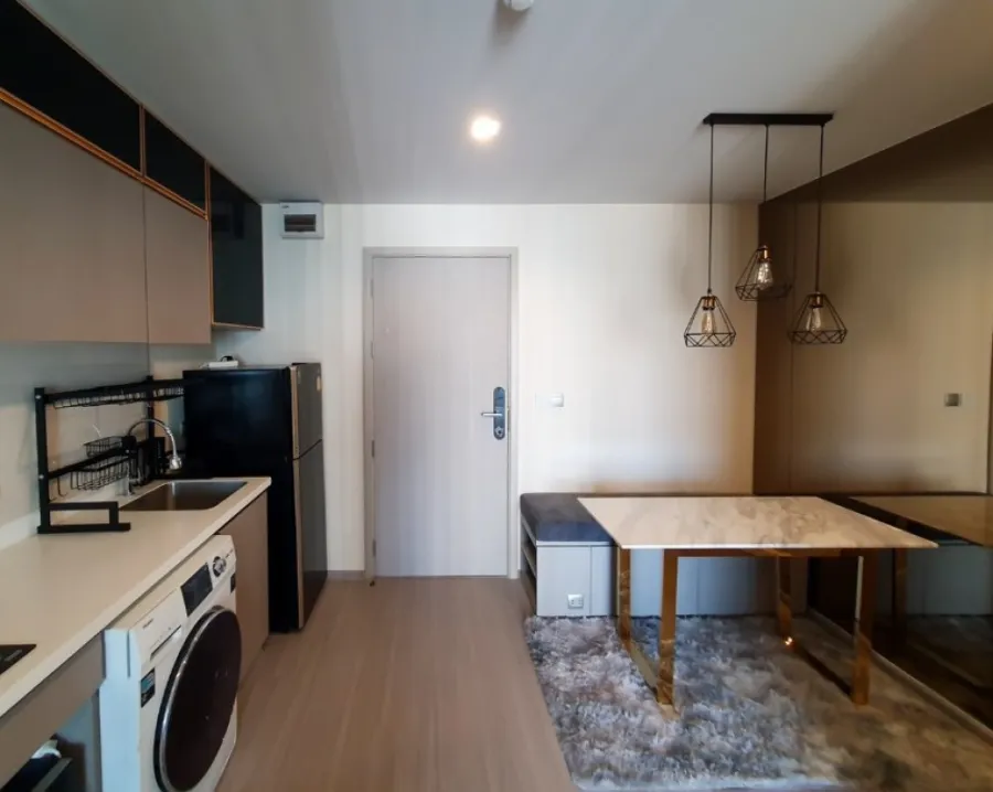 For rent Life Ladprao, perfectly decorated room, very livable, fully furnished and electrical appliances, book now