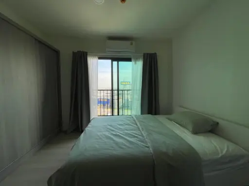 Condo for rent, A Space Mega, very nice, fully furnished, has a high view, friendly price, book now