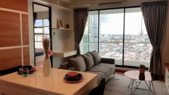 ขาย Baan Klang Krung Siam-Pathumwan ตกแต่งใหม่หมด เฟอร์จัดเต็ม 1นอน วิวดีสุดๆ มาเป็นเจ้าของกันเถอะ !