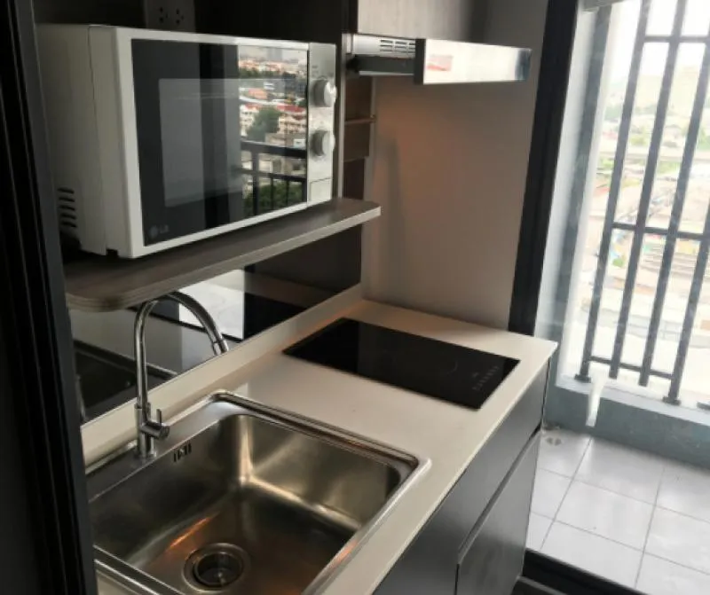 For rent Ideo Thaphra Interchange ชั้น12วิวดี ห้องสวยน่าอยู่ เฟอร์ครบเครื่องใช้ไฟฟ้าแน่นๆ เช่าเลย