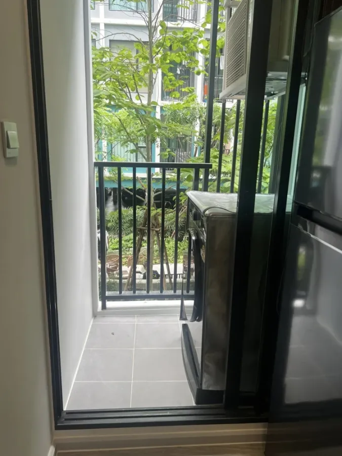 ให้เช่า KAVE SEED KASET 1 Bedroom Extra ชั้น 2 ไม่สูง เฟอร์ เครื่องใช้ไฟฟ้าครบ มาจองเลย อย่าพลาด
