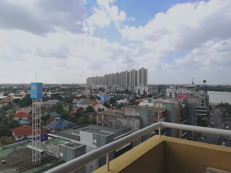 For rent, M Society, Muang Thong Thani, beautiful room, good view, 2 bedrooms, fully furnished, book now, you will regret it.