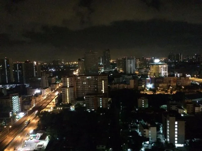 For rent Condolette Mist Rama 9, beautiful room, fully furnished, ready to move in City view, good atmosphere Don't wait, hurry