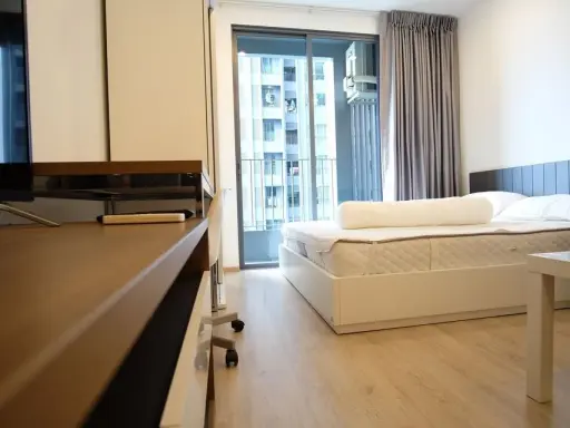 Condo for rent, IDEO Q CHULA-SAMYAN, STUDIO room, beautiful pool view, good atmosphere, nice room, hurry to book images