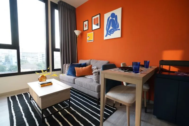 Condo for rent, XT Ekamai, beautiful room, beautiful decoration, fully furnished, do not miss