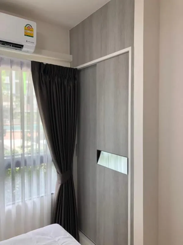 For rent, Grene Condo Don Mueang-Songprapha, 1 bedroom, 1 bathroom, fully furnished, central area is good, but you can move in.