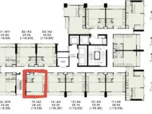 ขายดาวน์The Reserve พหล-ประดิพัทธ์ ห้อง loft ชั้น 11 ตำแหน่ง 15 (ทิศตะวันออก) เห็นวิวรถไฟฟ้า images