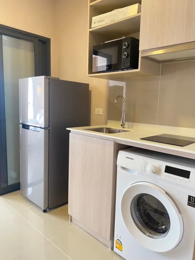 Condo for rent at Nia by Sansiri. Ready to move in, fully furnished with appliances. Just bring your personal belongings! Don't miss this opportunity.