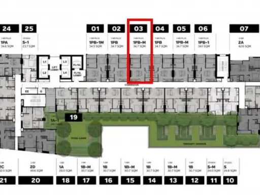 ขายดาวน์ Metris District Ladprao ห้อง 1 Bedroom Plus วิวเมือง ไม่โดนบล็อควิว สามารถเลี้ยงสัตว์ได้ ต้องจอง images