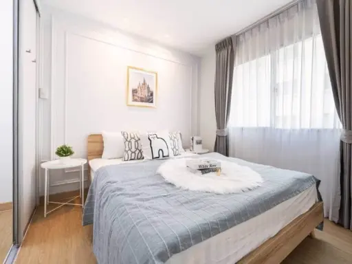 Smart Condo Rama 2 for sale, beautifully decorated room, very homey. Free furniture and electrical appliances. Reserve now. images