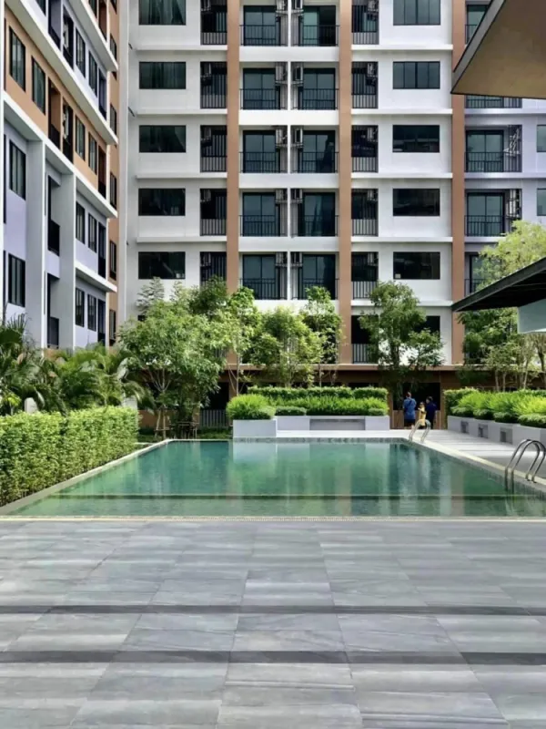 ขายให้เช่า จี คอนโด ศรีราชา ห้องตกแต่งเรียบง่าย เฟอร์นิเจอร์ครบชุด เครื่องใช้ไฟฟ้าครบครัน จองด่วน
