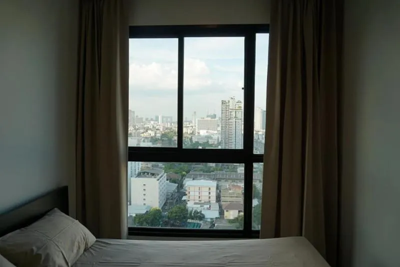 ให้เช่า Quinn Condo ชั้นสูง วิวเปิดโล่ง ลมเย็นสบาย เดินทางง่าย สะดวกสบายทุกการเดินทาง ห้ามพลาด