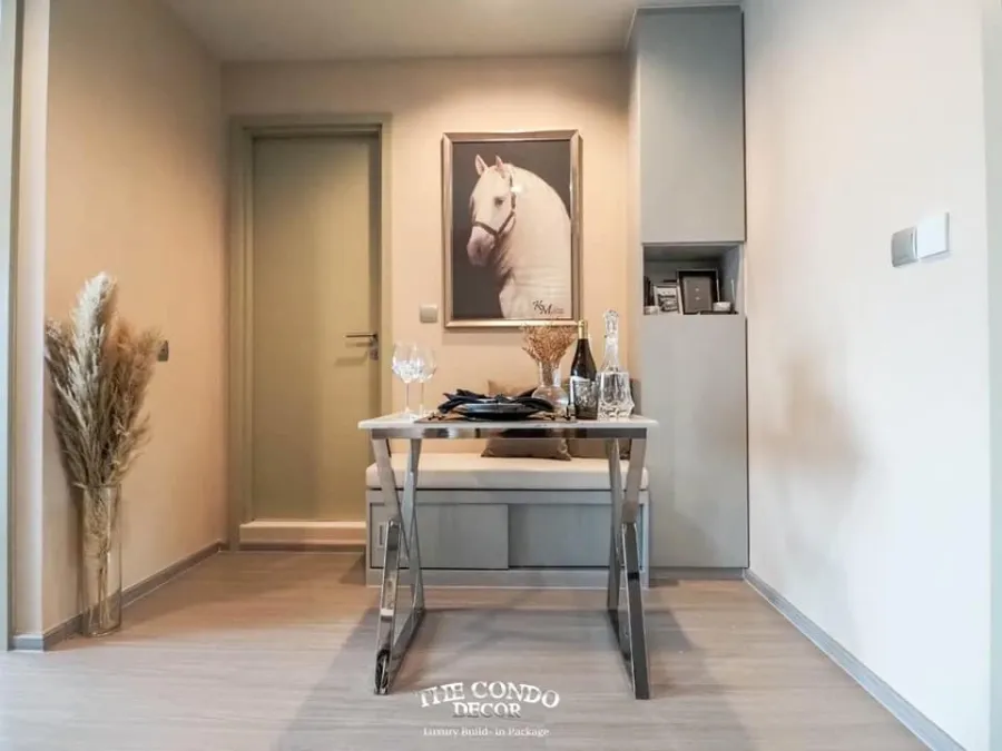 For rent, Life Ladprao, high floor, great view, complete electrical appliances, decorated with Buit-In, beautiful and luxurious, cannot be reserved an