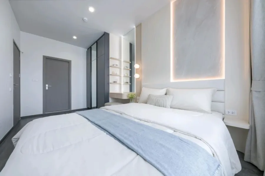 ให้เช่า Ideo Sukhumvit - Rama4 ห้องแต่งสวยคุมโทน บิ้วอินผนังลายหินอ่อนอย่างดี มาพร้อมเฟอรินิเจอร์ครบครัน ห้ามพลาด