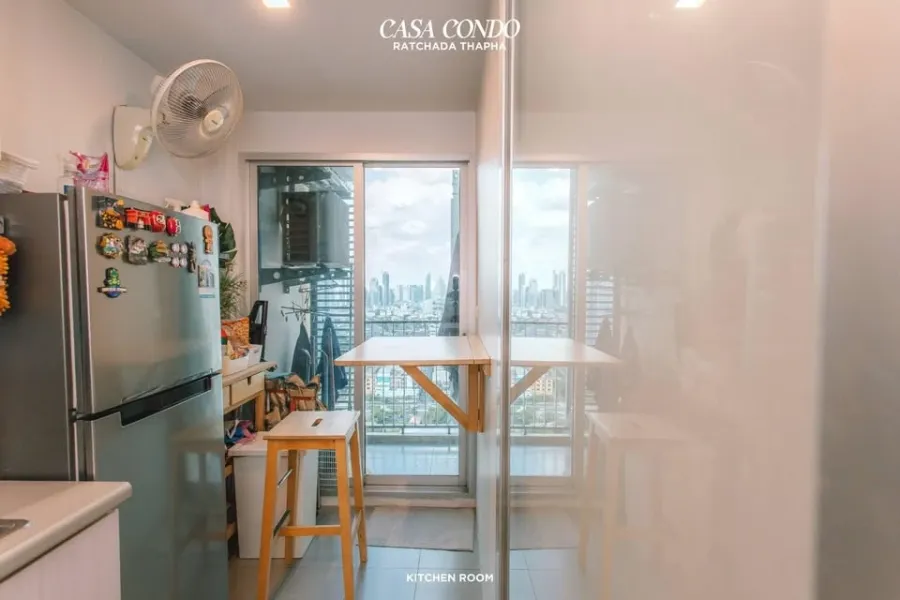 ขาย CASA CONDO รัชดา-ท่าพระ Furniture และเครื่องใช้ไฟฟ้าครบครัน ตกแต่งพร้อมอยู่ จองเลย
